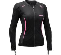 RSYSO Women's Armored Motorcycle Shirt with CE Certified Protective Mesh Jacket with Reflective Strips, All Season Motorcycle Riding Shirt for Motorcycle Bicycle Scooter Riding Gear
