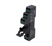 RSZE08P Socket 10A for DIN Rail Spring Loaded Terminals Plastic Zelio SCHNEID...