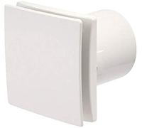 Manrose 100mm (4) Bathroom Extractror Fan with Aluminium Front Cover - DECO100SC