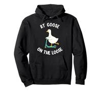 RT Goose on the Loose Respiratory Therapist Humor Pullover Hoodie
