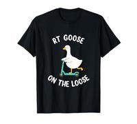 RT Goose on the Loose Respiratory Therapist Humor T-Shirt
