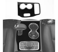 RT-TCZ Carbon Fiber Gear Shift Panel Cover Trim Center Consoles Interior Accessories for Jeep Grand Cherokee (2014-2015)
