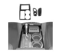 RT-TCZ Carbon Fiber Interior Trim Kit Cover Center Console Gear Shift Panel Gear Shift Knob Cover Decoration Accessories for Ford F150 Raptor 2009-2014