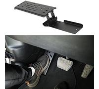 RT-TCZ Dead Pedal Brake Shoes Solid Steel Left Side Foot Rest Kick Panel Accessories for Jeep Wrangler JL Gladiator JT 2018 2019 2020 2021 2022 2023