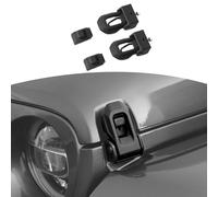 RT-TCZ for Jeep JL OEM Hood Latches Catch Kit for Jeep Wrangler JL JLU Gladiator JT 2018-2024 Original Factory Black 2pcs