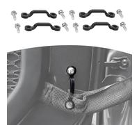 RT-TCZ for Jeep Wrangler JK JL JT Door Limit Strap Footman Loop Bracket with Torx Screws 4 PCS