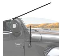 RT-TCZ for Wrangler Radio Antenna 13-inch Flexible Metal Replacement Antenna for Jeep Wrangler JK JKU JL JLU Gladiator JT Black Exterior Accessories