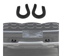 RT-TCZ Tow Hook Covers Bumper Tow Hook Covers Rubber Protector Cover Exterior Accessories for Chevy Silverado 2014-2024,for GMC-Sierra 2014-2024 (Black)