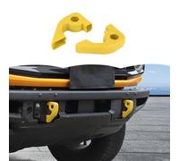 RT-TCZ Tow Hook Covers - Bumper Tow Hook Rubber Protector Exterior Accessories for Ford Bronco 2021-2025 (Style A, Yellow)