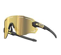 RT100 wrap around frameless Cycling Triathlon Volleyball Gold Sunglasses Women Men