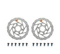 RT56 Disc Brake Rotor 160/180mm Bicycle Brake Disc MTB Hydraulic Brake Disc Rotor Road Mountain Bike Parts Brake Disk Rotor(2PCS RT56-160mm)