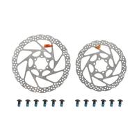 RT56 Disc Brake Rotor 160/180mm Bicycle Brake Disc MTB Hydraulic Brake Disc Rotor Road Mountain Bike Parts Brake Disk Rotor(2PCS RT56-160 180)