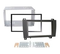 RTA 2-DIN Radio Bezel Dash Trim for Mercedes Benz SLK R171 2004-2011