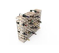 RTA 90 Bottle Traditional Wine Rack - Kit - Natural Pine (FSC),101 x 84 x 23 cm (width x height x depth)