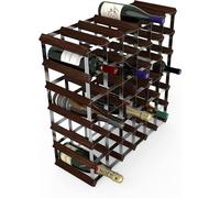 RTA Wineracks Traditional 42 Bottle Wine Rack Fully Assembled - Dark Pine Wood