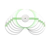 Rtauhife 10PCS Without Trace Fixed Sensor Stickers Non-Slip Waterproof Adhesion Stickers Small Electronic Dynamic Blood Glucose Sensor Stickers