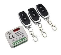 Rtauhife Garage Gate Remote Receiver 300-900MHZ Receiver Multi-Frequency Controller with Remote Control