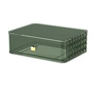 Rtauhife Makeup Organizer for Vanity, Stackable Makeup Storage for Vanity Dresser Bathroom Countertop, Cosmetic Display Cases B