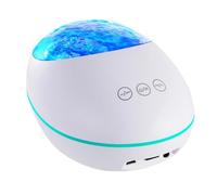 Rtauhife Musical Projector LED Baby Night Light Ocean Projectorf for Bluetooth Light Galaxy Projector for Night Lamp White Easy Install Easy to Use