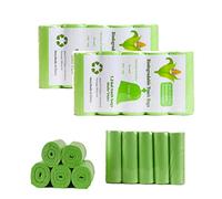 RTBQJ-AT 100% Biodegradable Bin Liners, 10L 240 Bags Biodegradable Food Waste Bags, Super Sturdy Bin Bags