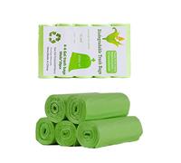 RTBQJ-AT 100% Biodegradable Bin Liners, 20L 100 Bags Biodegradable Food Waste Bags, Super Sturdy Bin Bags