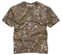 RTC US Military Style T-Shirt - Mossy Oak/Tree Bark Camouflage (L)