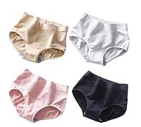 RTcald 4 Pcs 3D Butt Lift Breathable Panties,Tummy Control Butt Lifter Panties,Middle Waist Panties,Women Seamless Butt Lifter Shorts (A), One Size