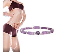 RTcald Stylish Pure Amethyst Slimming Bracelet,Amethyst Body-purify Bracelet,Slimming Magnetic Natural Amethyst Bracelet,Anti-Fatigue Slimming Bracelet for Womens (A Style)