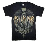 RTCJRT As I Lay Dying Birds Mens Black T Shirt Adult Black