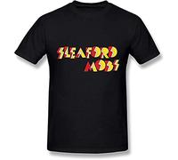RTCJRT AT T Shirt for Men Sleaford Mods Logo Black
