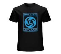 RTCJRT British Leyland Retro Men Short Sleeve T-Shirt Black