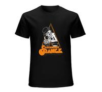 RTCJRT Clockwork Orange Cult Movie Fan Art Short-Sleeve T-Shirts Black