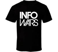 RTCJRT Info Wars Alex Jones Logo T Shirt Black