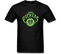 RTCJRT Men's Mr Pickles Theme T Shirt Round Neck Black