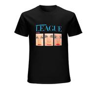 RTCJRT The Human League Dare Graphic Top Printed Tee Shirt for Mens Short-Sleeve T-Shirts Black