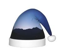 RTCVXZDSA Cosmic Starry Sky Kids' Holiday Hat – Festive Party Hat With Plush Pom-Pom, Perfect For Christmas, Halloween, And New Year'S Celebrations