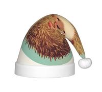 RTCVXZDSA Cute Hedgehog Kids' Holiday Hat â€“ Festive Party Hat With Plush Pom-Pom, Perfect For Christmas, Halloween, And New Year'S Celebrations