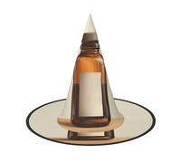 RTCVXZDSA Equipment For Scientific Experiments Halloween Hat â€“ Full Print Design, Comfortable Oxford Cloth, Foldable And Lightweight For Parties And Role Play