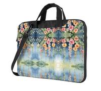 RTCVXZDSA Floral Ivy Blossoms Tree Stylish Laptop Bag With Full-Print Design â€“ Lightweight And Protective 600d Oxford Polyester Bag With Soft Lining, Perfect For Work, Travel & School