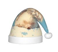RTCVXZDSA Hedgehog Kids' Holiday Hat â€“ Festive Party Hat With Plush Pom-Pom, Perfect For Christmas, Halloween, And New Year'S Celebrations