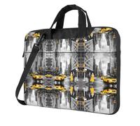 RTCVXZDSA Love From New York Stylish Laptop Bag With Full-Print Design â€“ Lightweight And Protective 600d Oxford Polyester Bag With Soft Lining, Perfect For Work, Travel & School