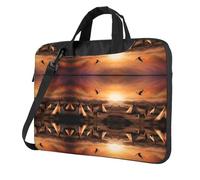 RTCVXZDSA Native American Tribes Stylish Laptop Bag With Full-Print Design â€“ Lightweight And Protective 600d Oxford Polyester Bag With Soft Lining, Perfect For Work, Travel & School