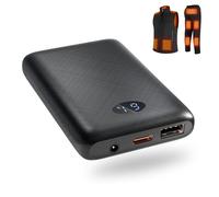 RTDEP Battery Pack for Heated Vest,7.4V /5V Power Bank for Heating Apparel with DC, LED, Power Bank for Heated Vest, Jacket, Pants