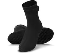 Rtdep Neoprene Socks 3mm Wetsuit Socks Anti-slip Swimming Socks For Women Men Diving Socks Thermal Water Socks for Diving Snorkeling Swimming Surfing Sailing Kayaking (S)