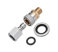 RTDHO 1/8 Inch BSP Quick Release Coupler BSPP Fittings for PCP Air Rifles | Quick Connect Charging Adapter Accessories, 1/8" Bsp Female Connector for Pneumatic Hoses Air Compressor Power Hose Fittings