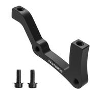 RTDHO Disc Brake Adapter for Mountain Bike,Post Front 203mm Rear 180mm Mount Adapters for 160mm 180mm 203mm 140mm Disc Brake Rotor,Front Rear Mounting Bracket Black