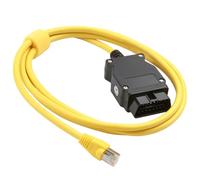 RTDHO ENET Diagnostic Cable for BMW F-Series,2m OBDII to RJ45 Ethernet Coding Cable OBD2 Interface Diagnostic Coding Data Line Compatible with ESYS, ISTA, Rheingold, BimmerCode, Bootmod3