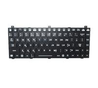 RTDPART Black Laptop With Backlit Keyboard For Getac GDKB_6 GDKBC6 GDKBB6 GDKBD6 GDKBU6 Netherlands NL With Black Frame New