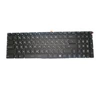 RTDPART Black New Laptop Backlit Keyboard For MSI GL62 GL62M GL63 GV63 GF62 GE62 GE62VR CR62 CX62 GP60 GP63 GS60 GS63 GS63VR GE72 GF62 GV62 GP62M GP62 GT62VR Arabia AR No Frame