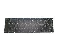 RTDPART Black New Laptop Backlit Keyboard For MSI GP62M 7Rdx 7REX World of Tanks Edition United Kingdom UK No Frame